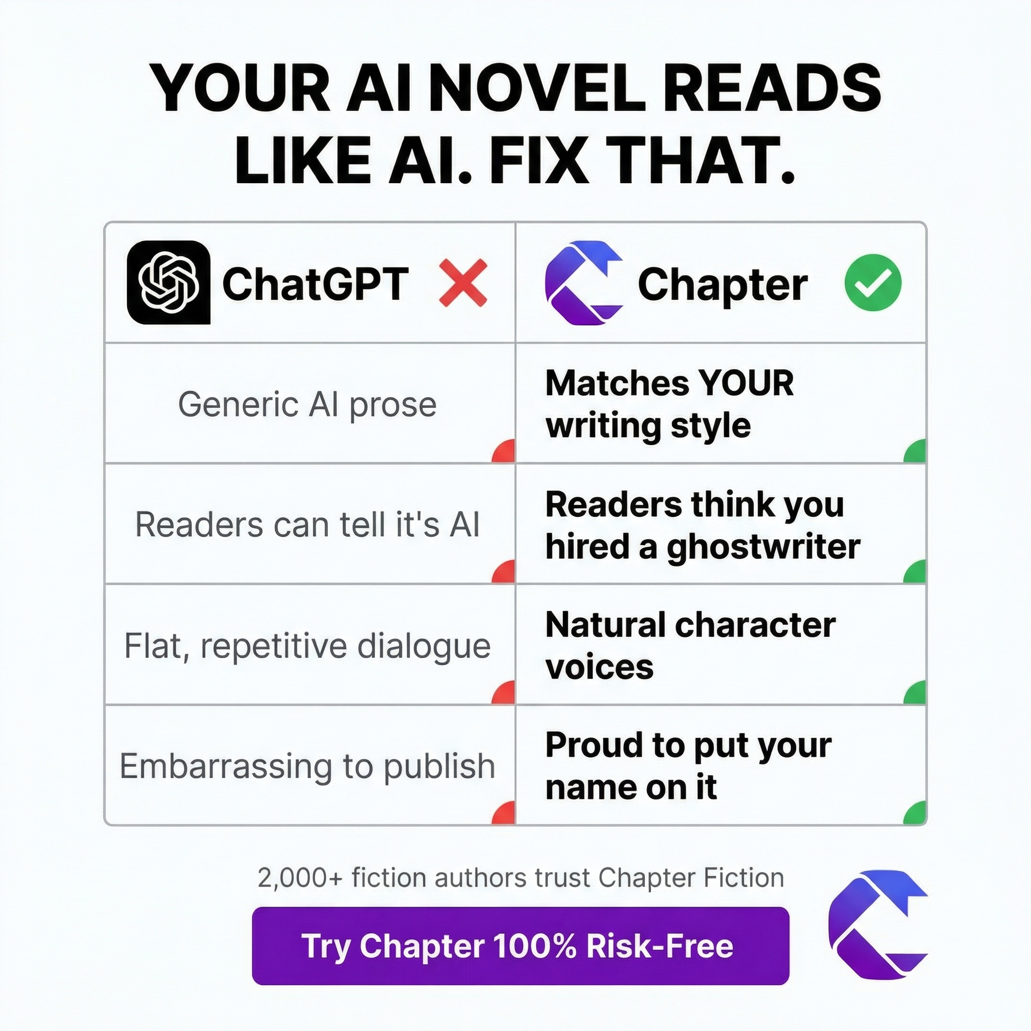 Chapter.pub Facebook ad