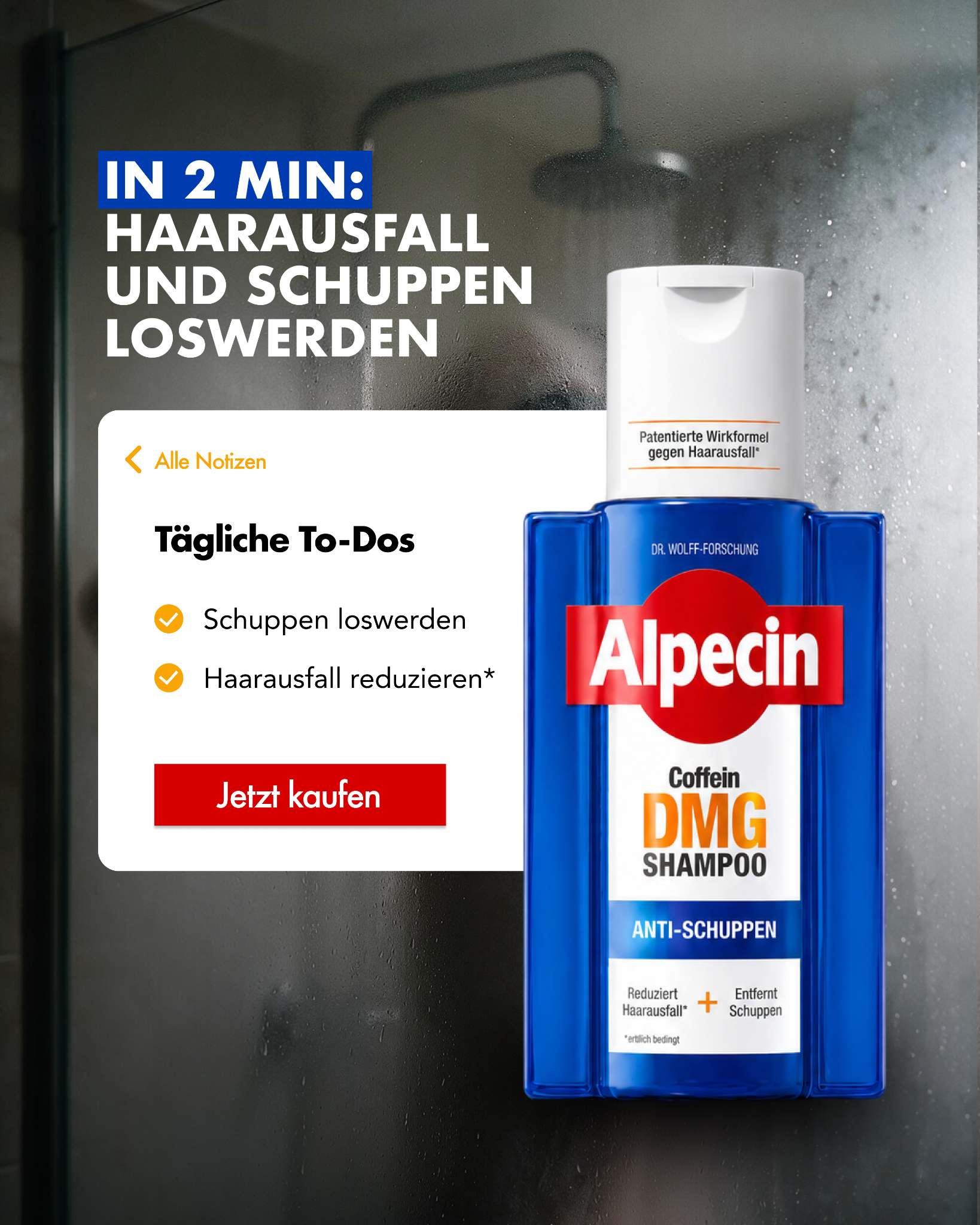 Alpecin Facebook ad