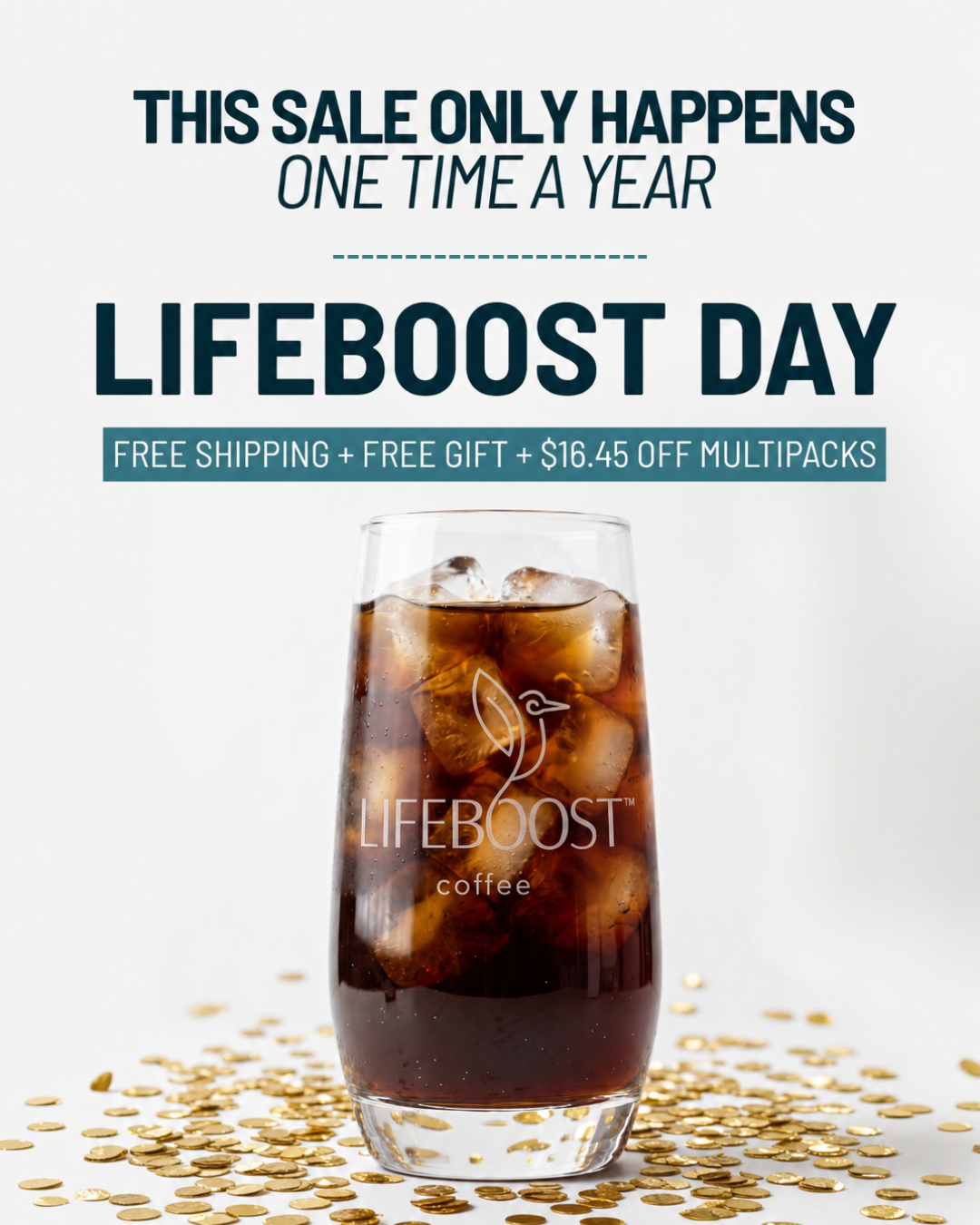 Lifeboost Coffee Facebook ad