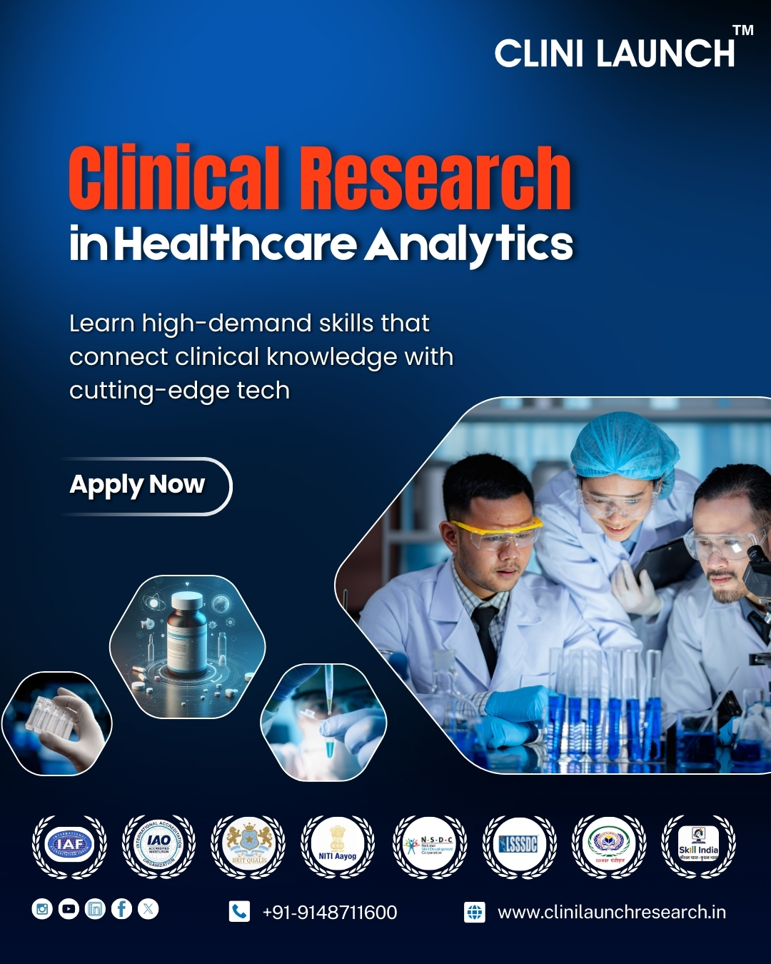 Clinilaunch Research Institute Facebook ad