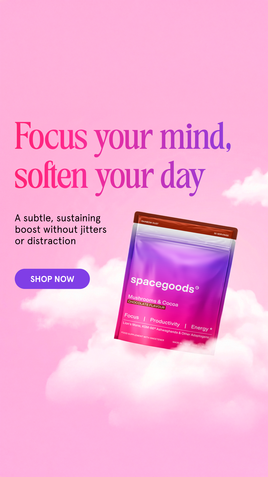 Spacegoods Facebook ad