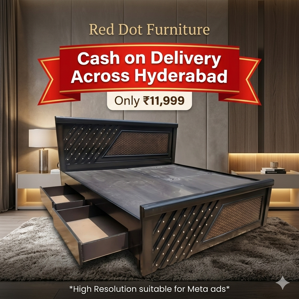 Home Furniture's Facebook ad: Strong. Stylish. Affordable.
