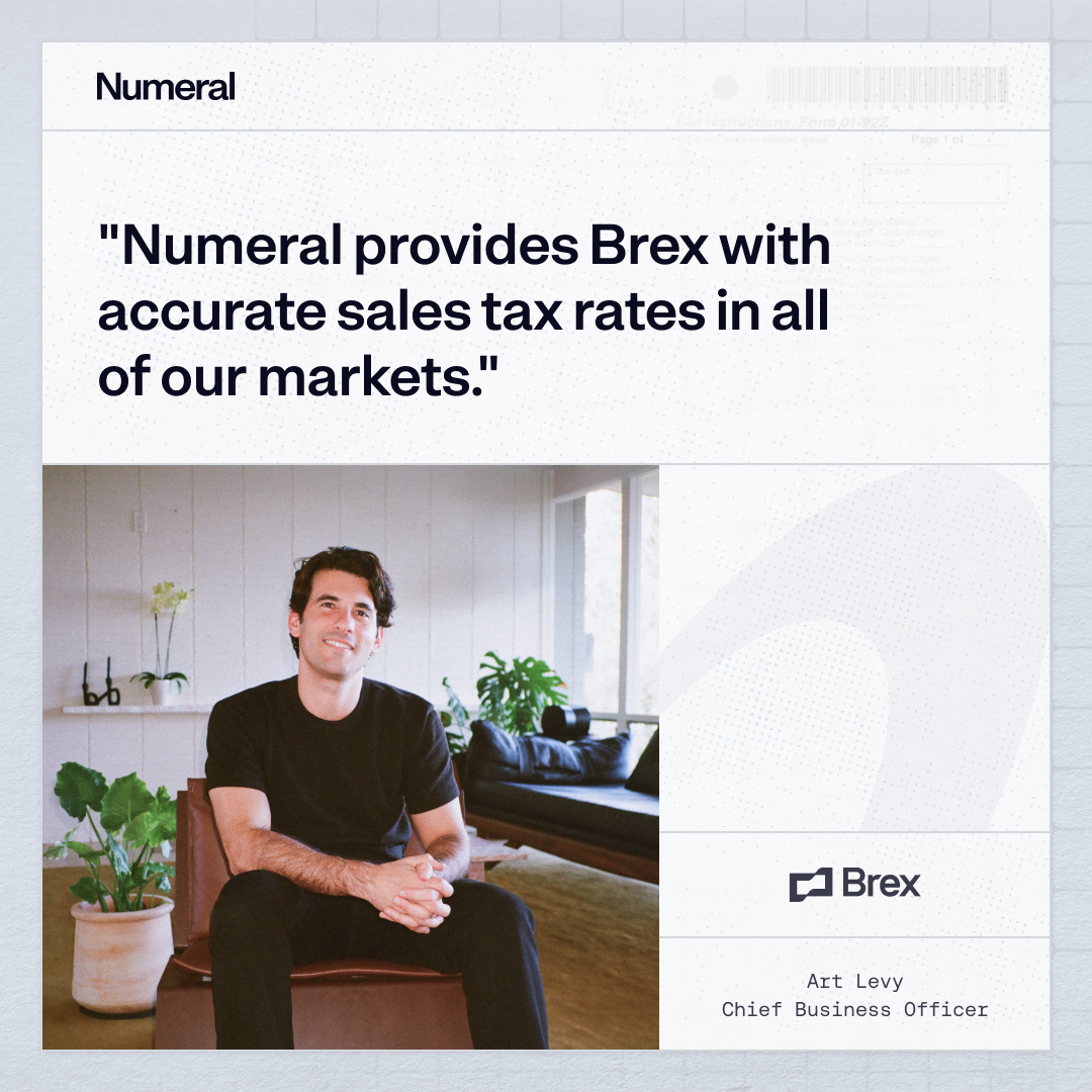 Numeral Tax Facebook ad