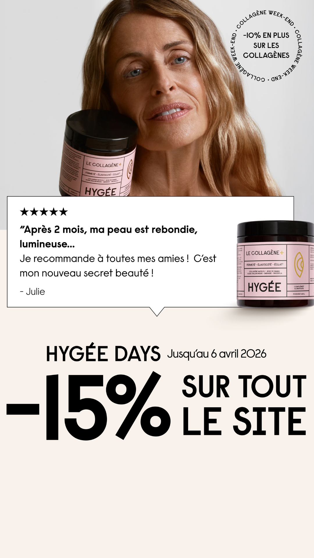 HYGÉE Facebook ad
