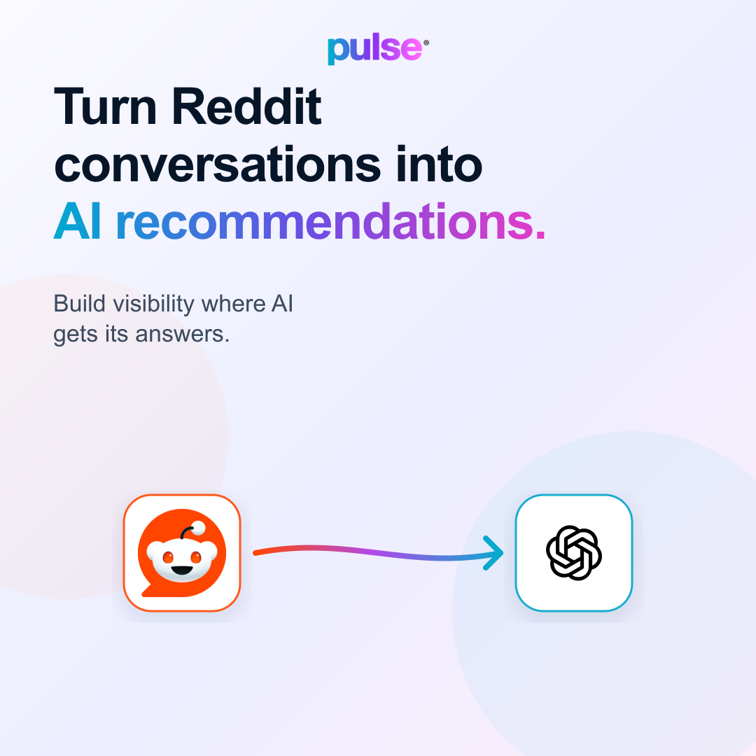 Pulse for Reddit: Transform Conversations into Customers Facebook ad: Turn Conversations Into Visibility
