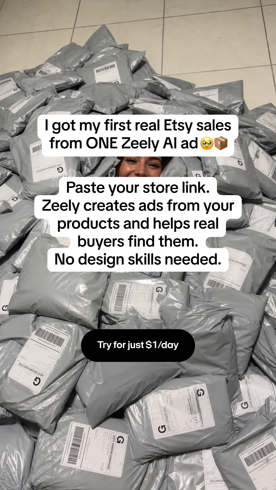 Zeely Facebook ad