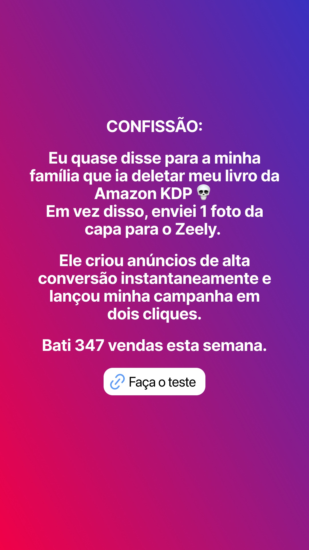 Zeely Facebook ad