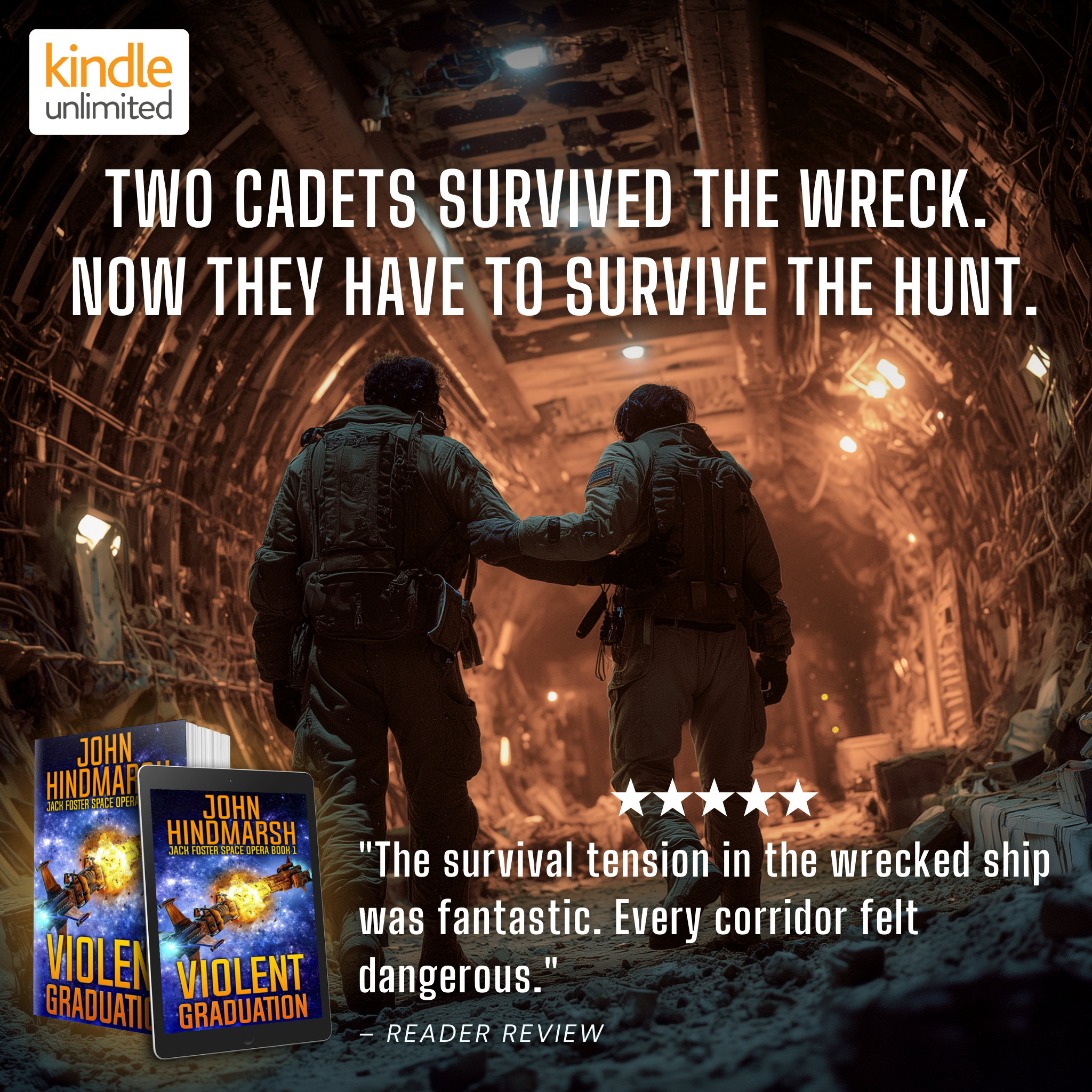 Vinci Books Sci-Fi Facebook ad