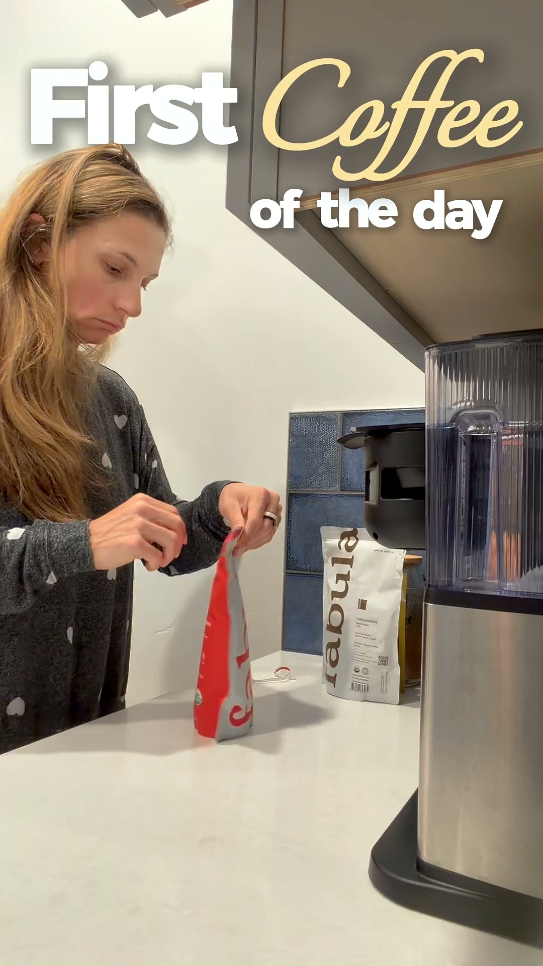 Fabula Coffee Facebook ad: Drink Clean Coffee, Feel Great