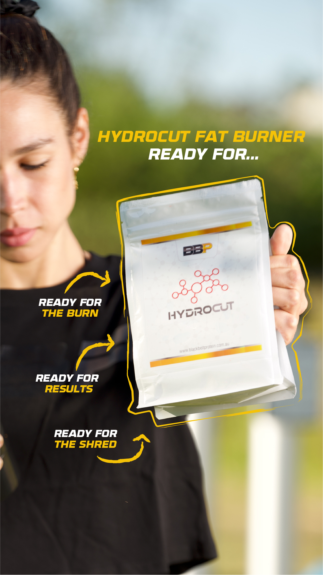 BlackBelt Protein Facebook ad