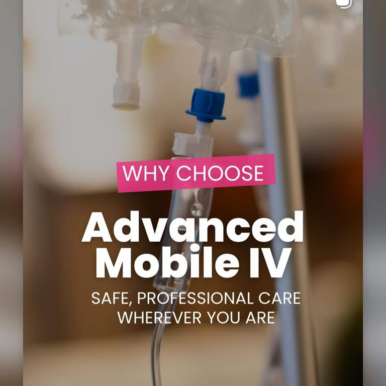 Advanced Mobile IV Las Vegas Facebook ad: Advanced Mobile IV | IV hydration in your home, office, or…