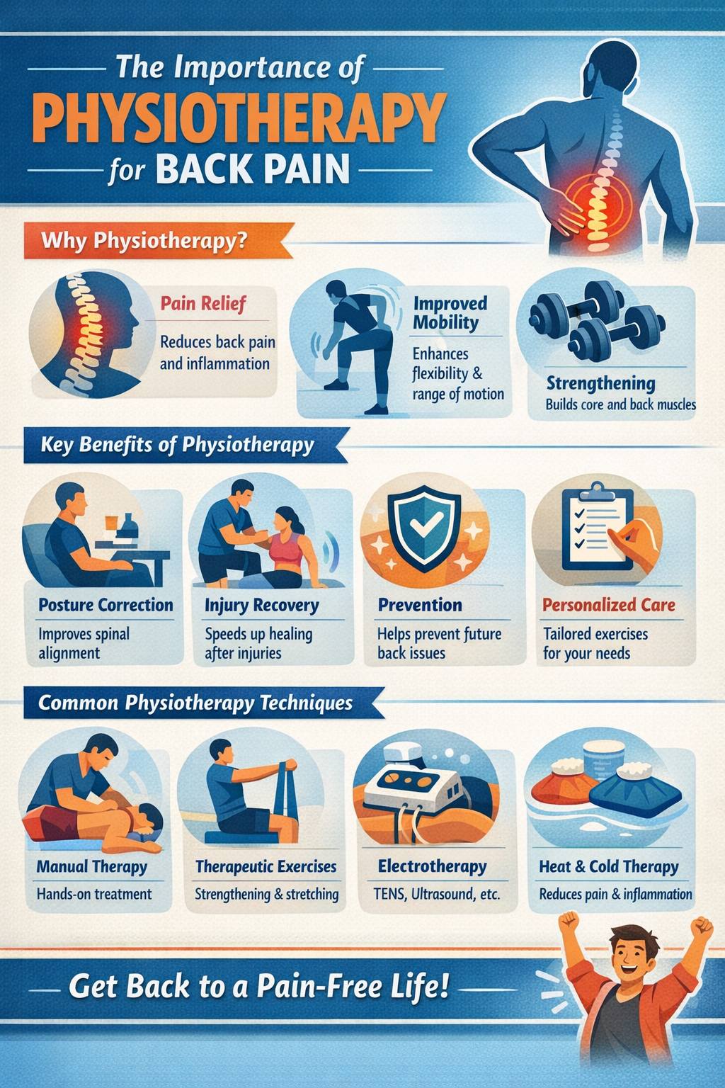 RIGHT TIME REHAB Facebook ad: Unlock a pain-free life!