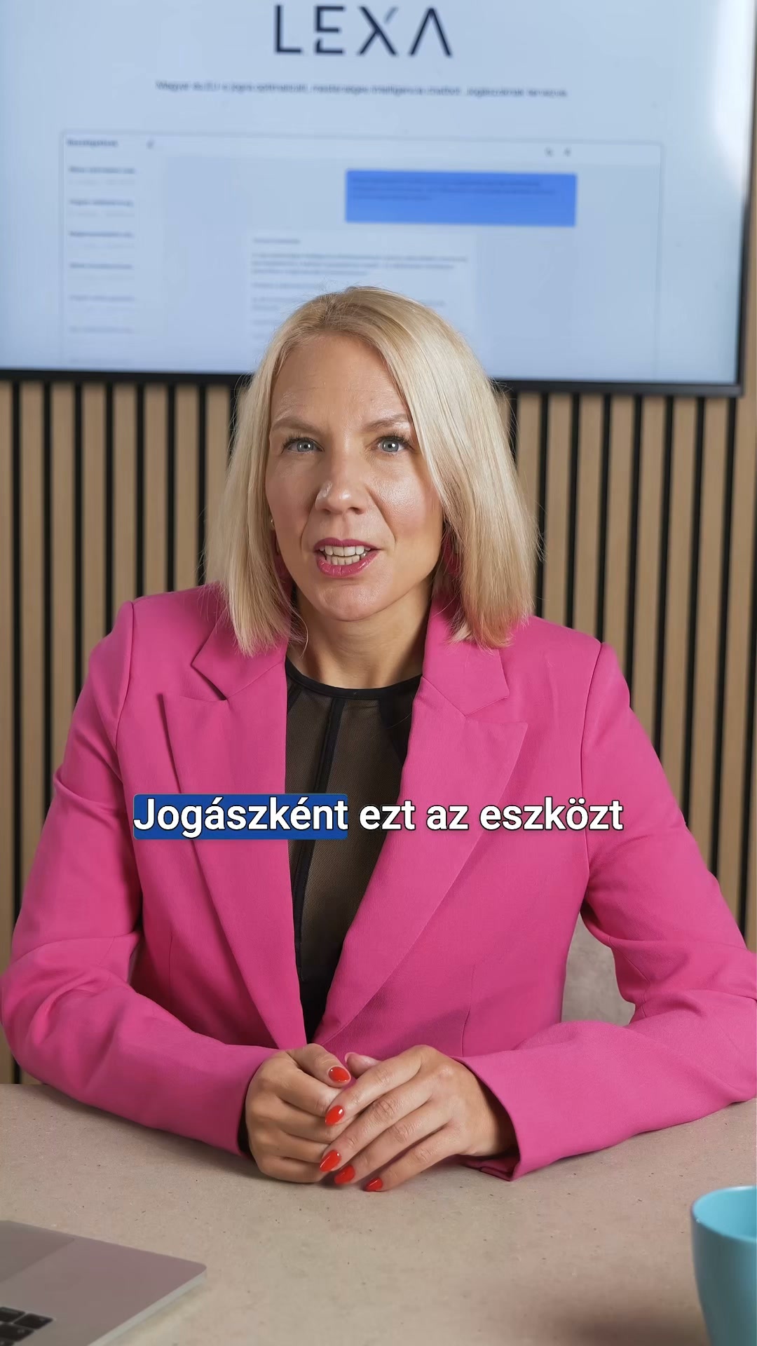 LEXA - AI Legal Research Assistant Facebook ad: A ChatGPT válaszol. A LEXA forrásokat is mutat.