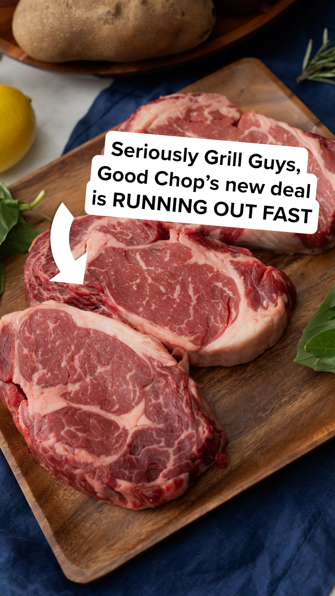 GoodChop Facebook ad