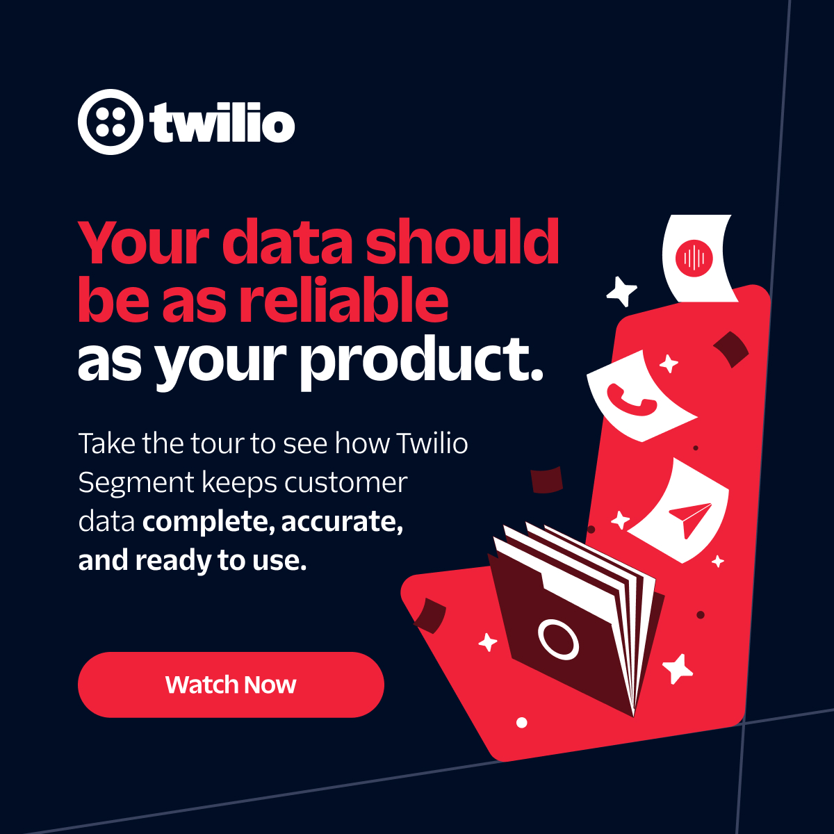 Twilio Facebook ad