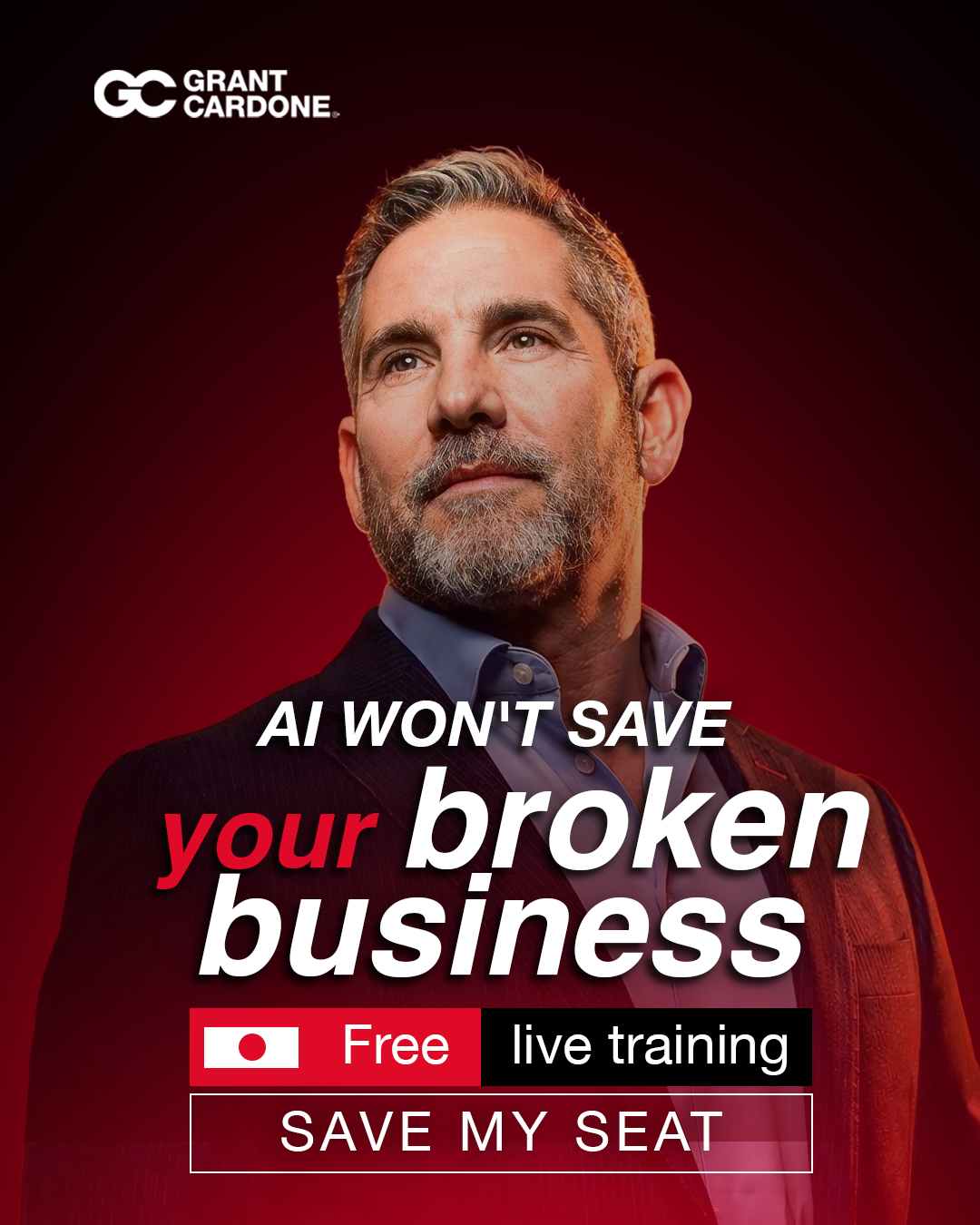 Grant Cardone Facebook ad