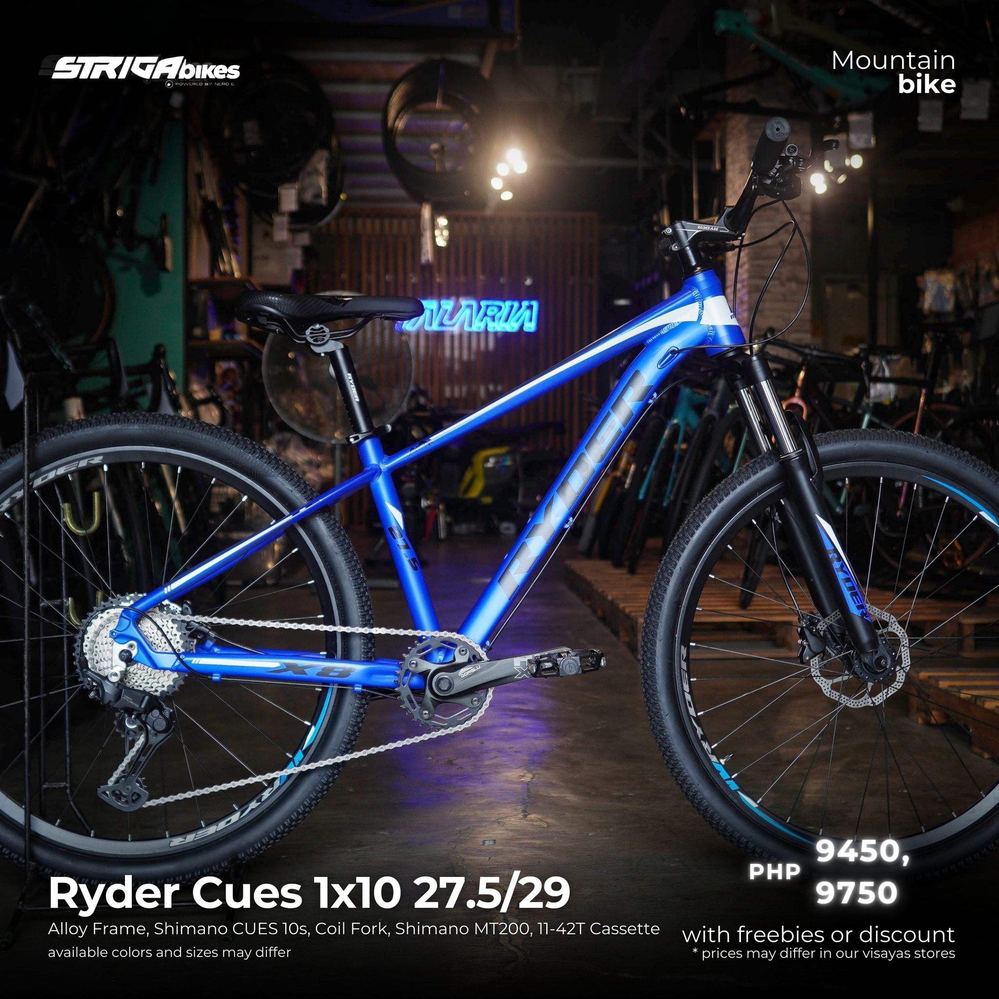 Striga Bikes Facebook ad