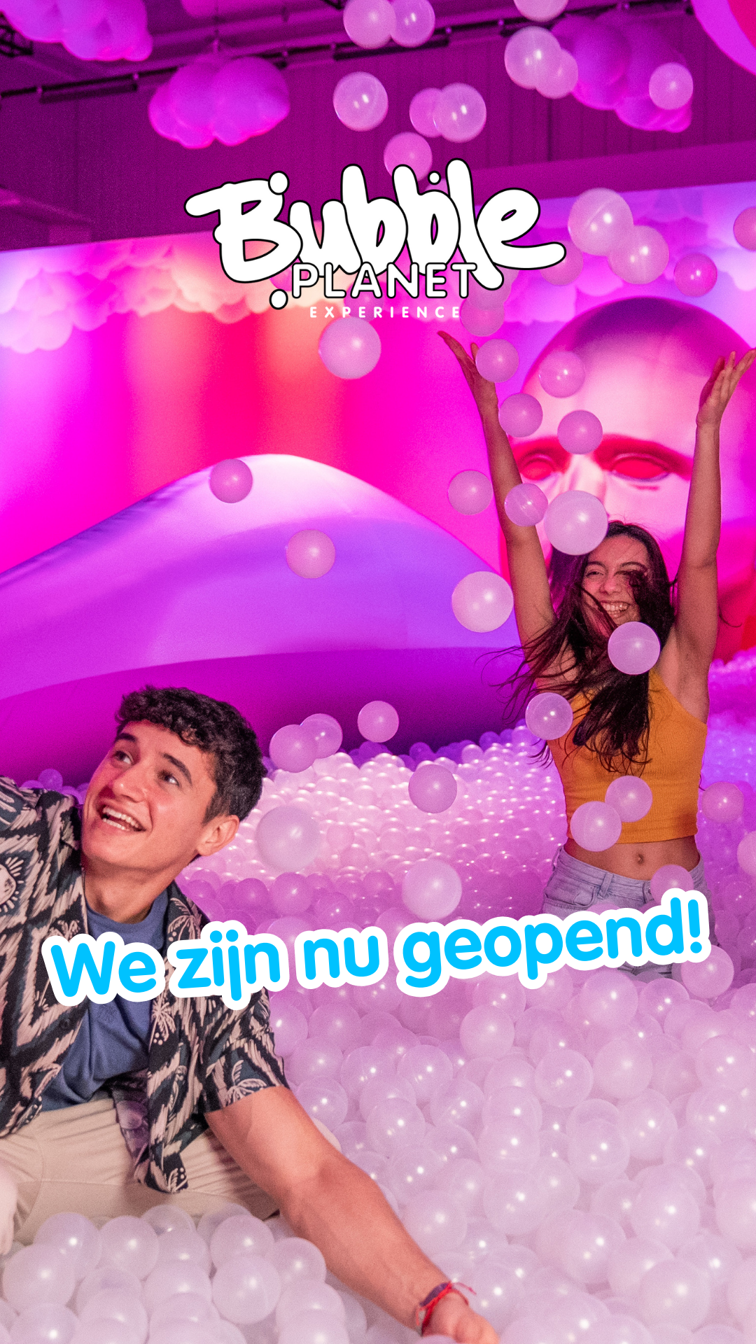 Bubble Planet Experience Facebook ad