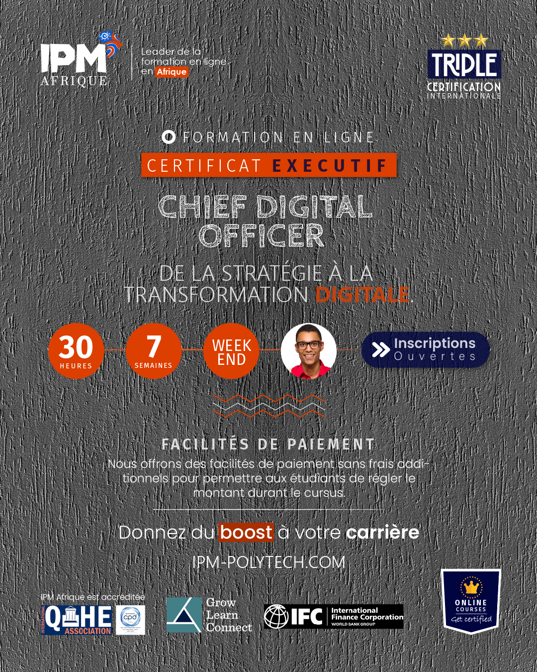 IPM- Institut polytechnique de Marrakech Facebook ad