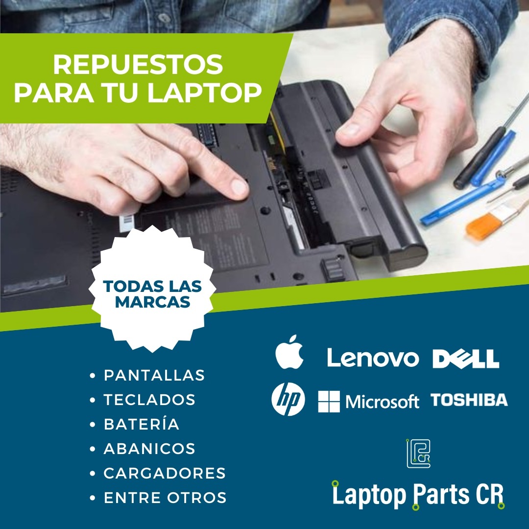 Laptop Parts CR Facebook ad: ¡Contáctenos!