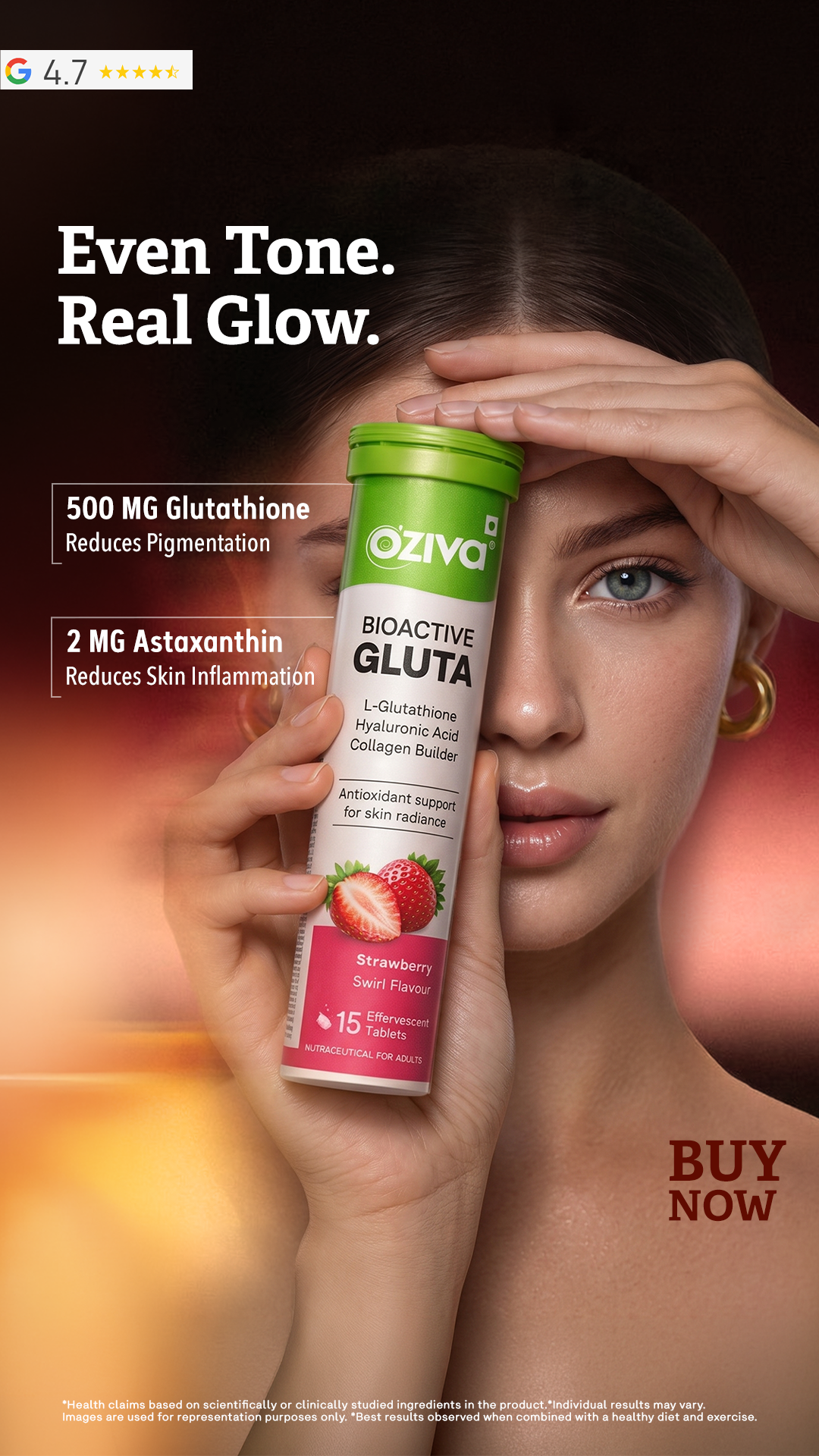 OZiva Facebook ad