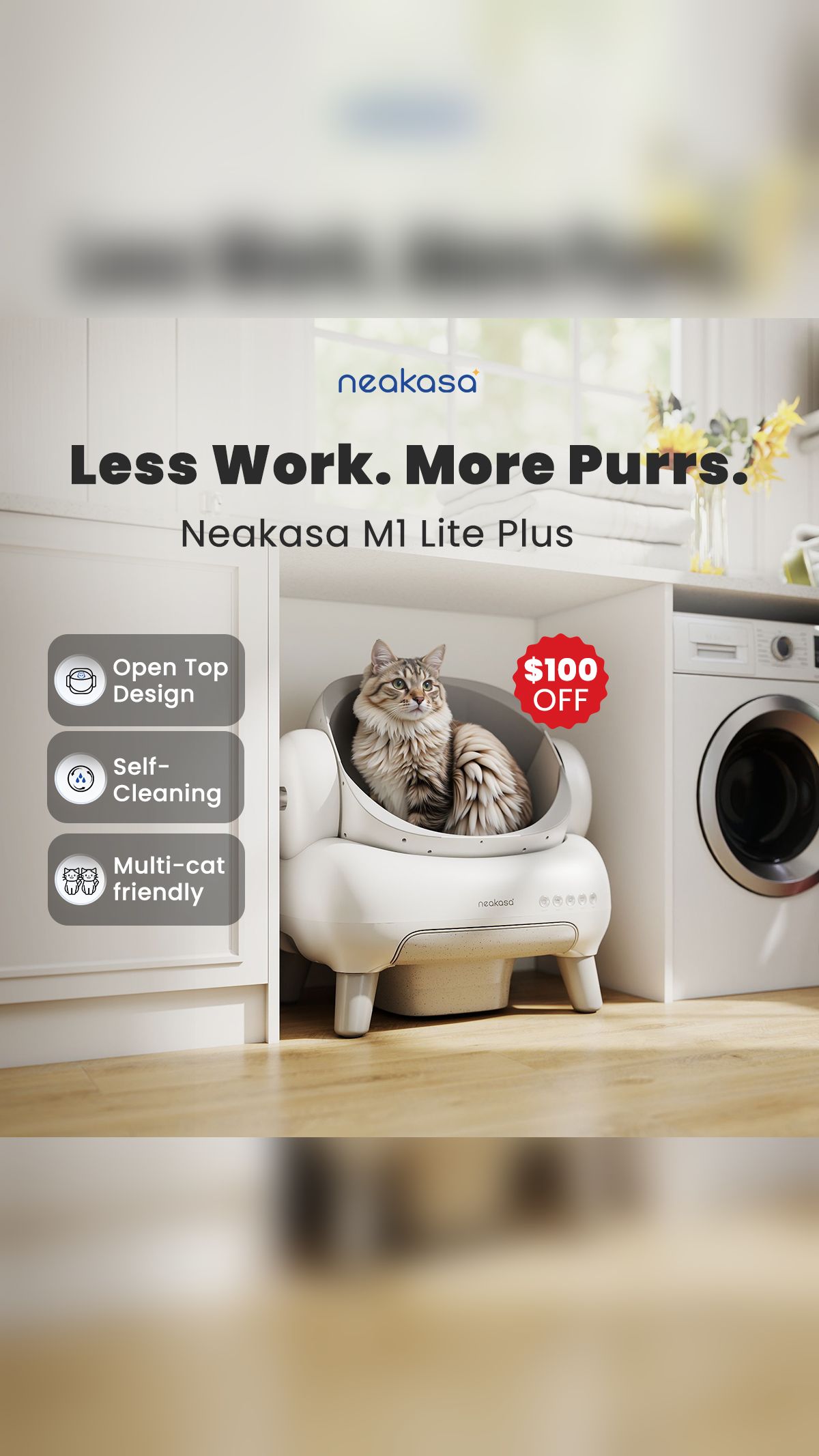 Neakasa Facebook ad