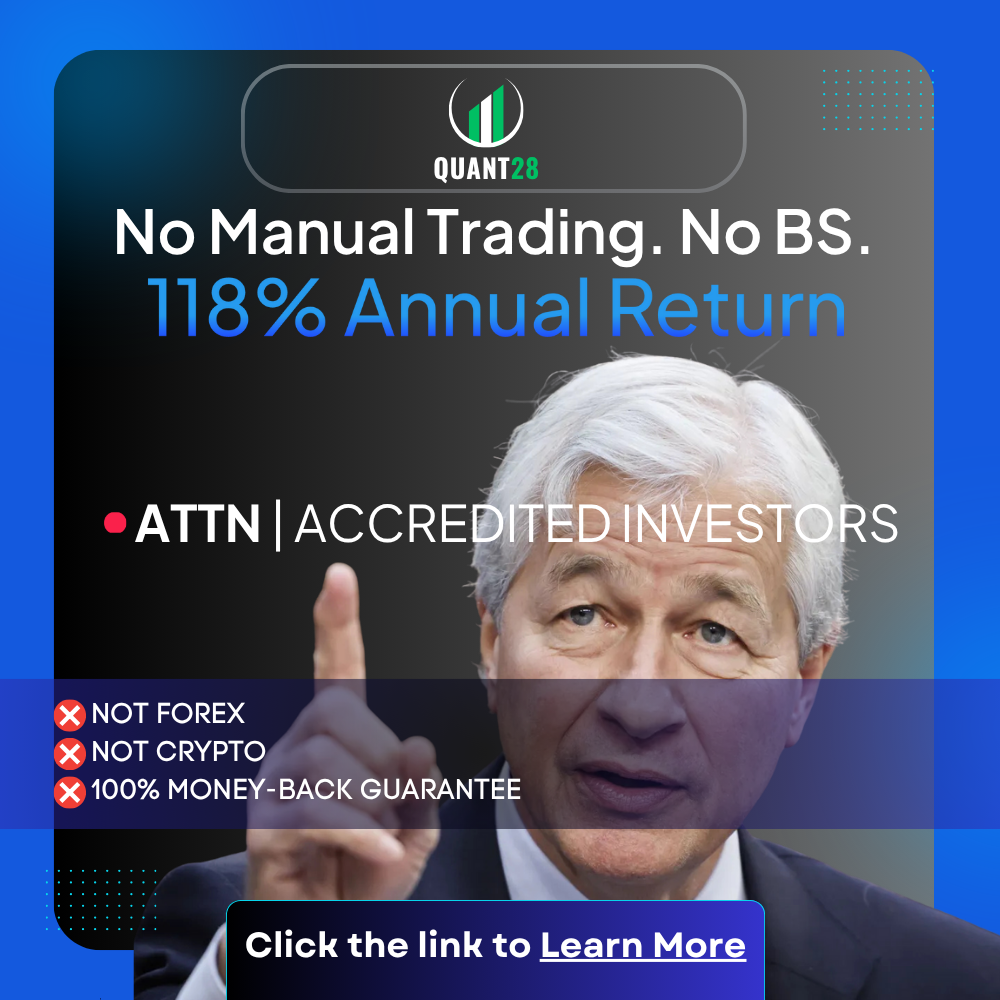 Quant28 Facebook ad: Limited Licenses Available: Advanced Trading Automation…