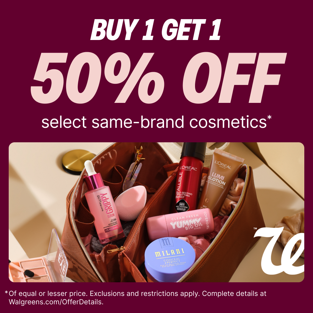 Walgreens Facebook ad: Save big all month
