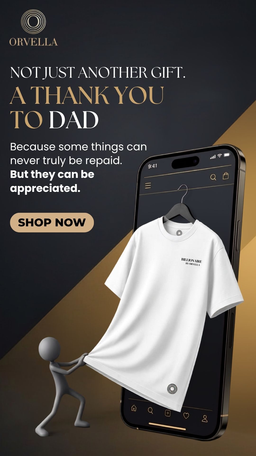 Orvella - Luxury Streetwear Facebook ad