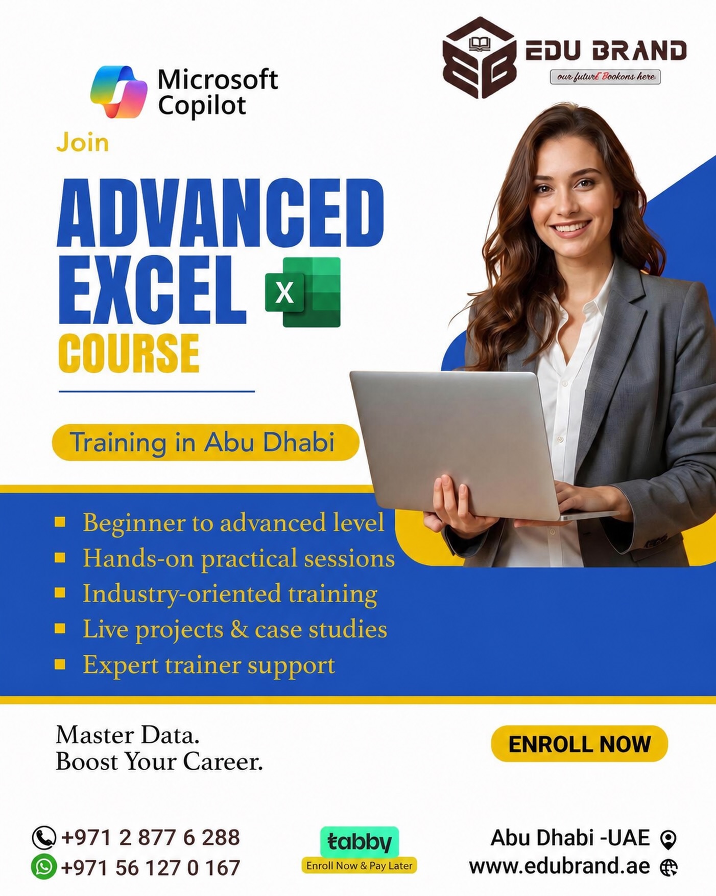Edu Brand Facebook ad: Upgrade Your Excel Skils & Stay Ahead in…