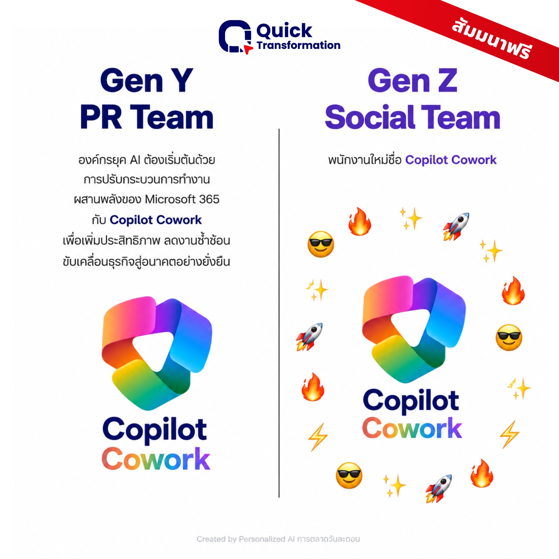 Quick Transformation Facebook ad