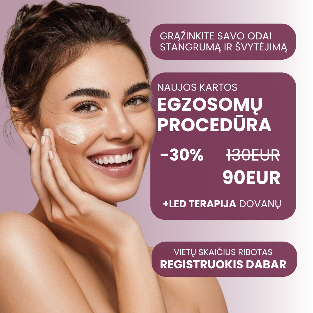 Kosmetologė Paulina Facebook ad: Atjauninkite veido odą be injekcijų