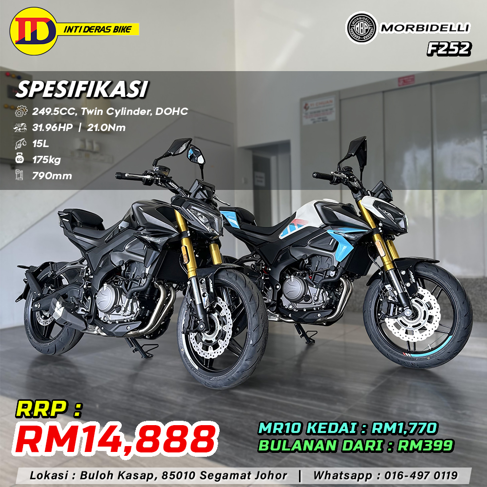 Inti Deras Bike Sdn Bhd Facebook ad