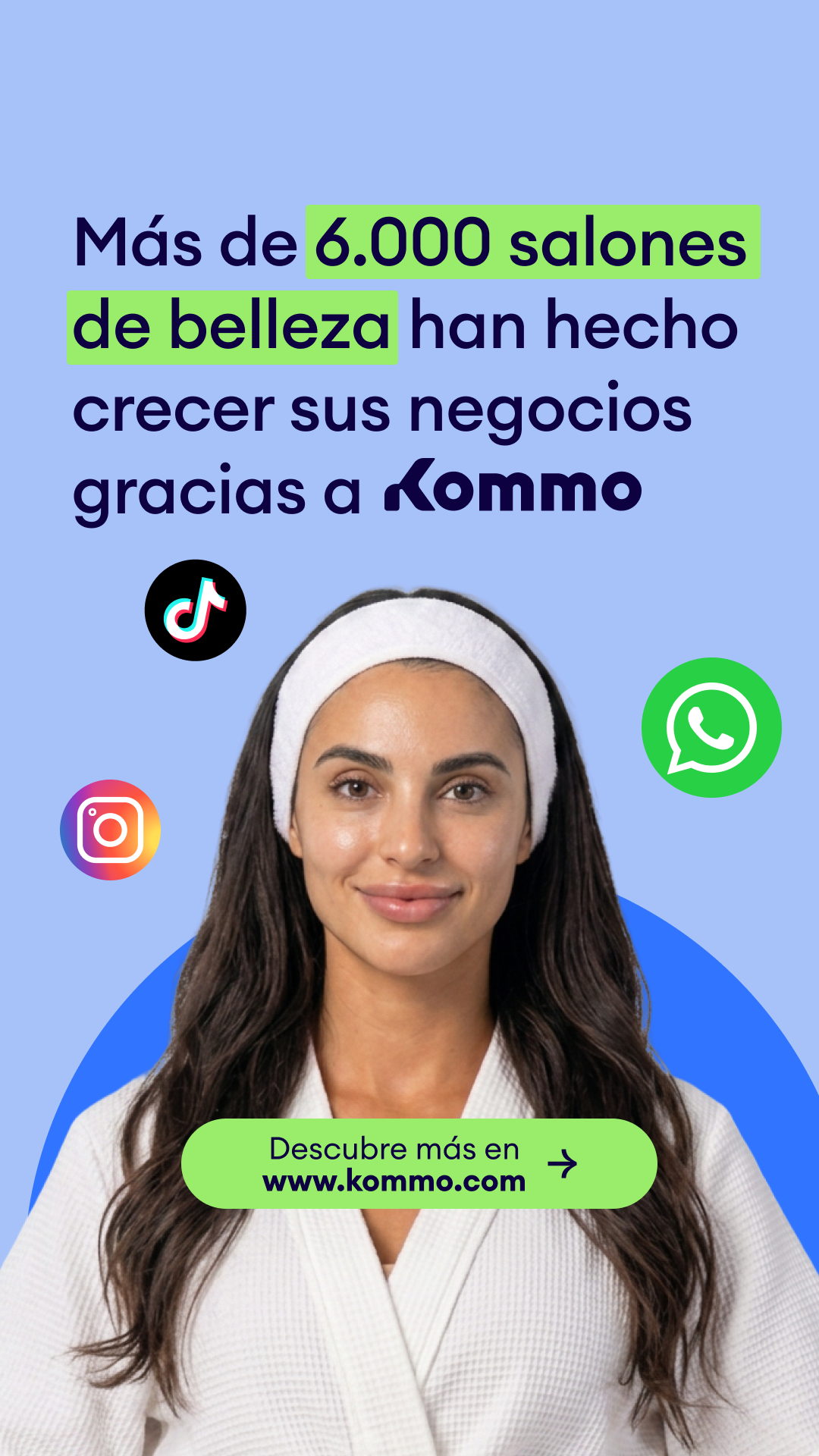 Kommo Español Facebook ad
