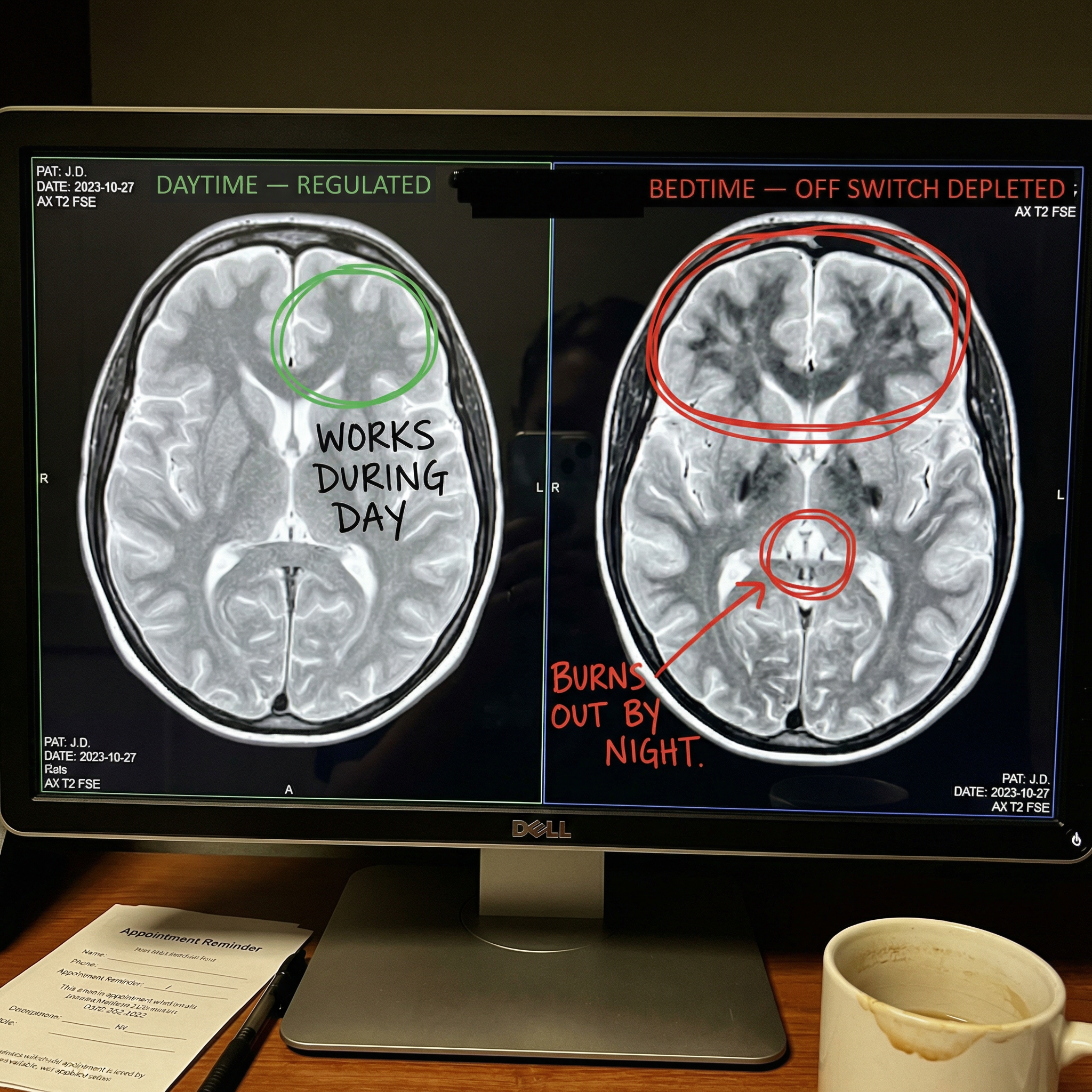 Sarah's ADHD Diary Facebook ad: What doctors don't tell ADHD parents.