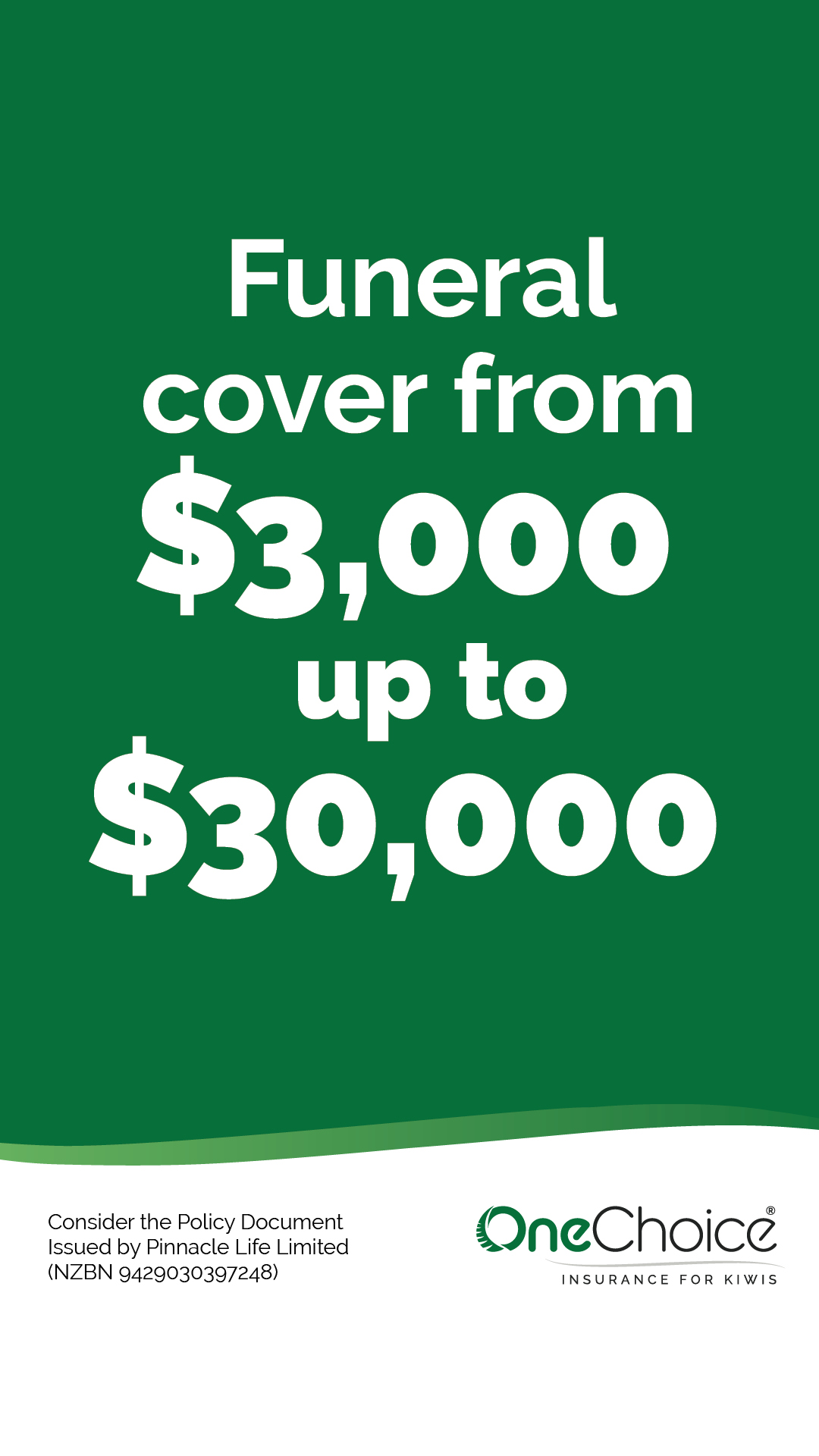OneChoice Facebook ad