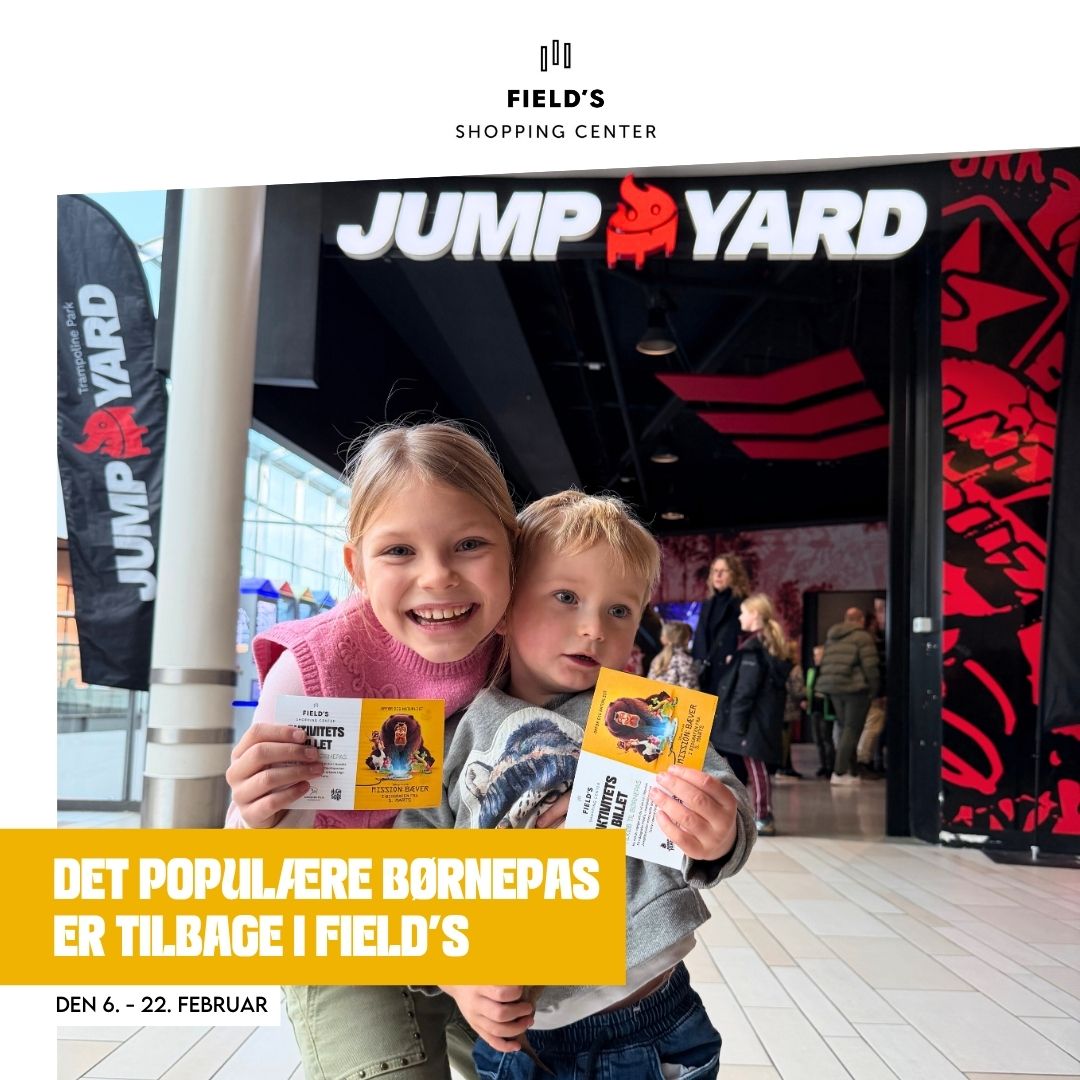 Field's Facebook ad: Børnepasset er tilbage fra kun 70kr.