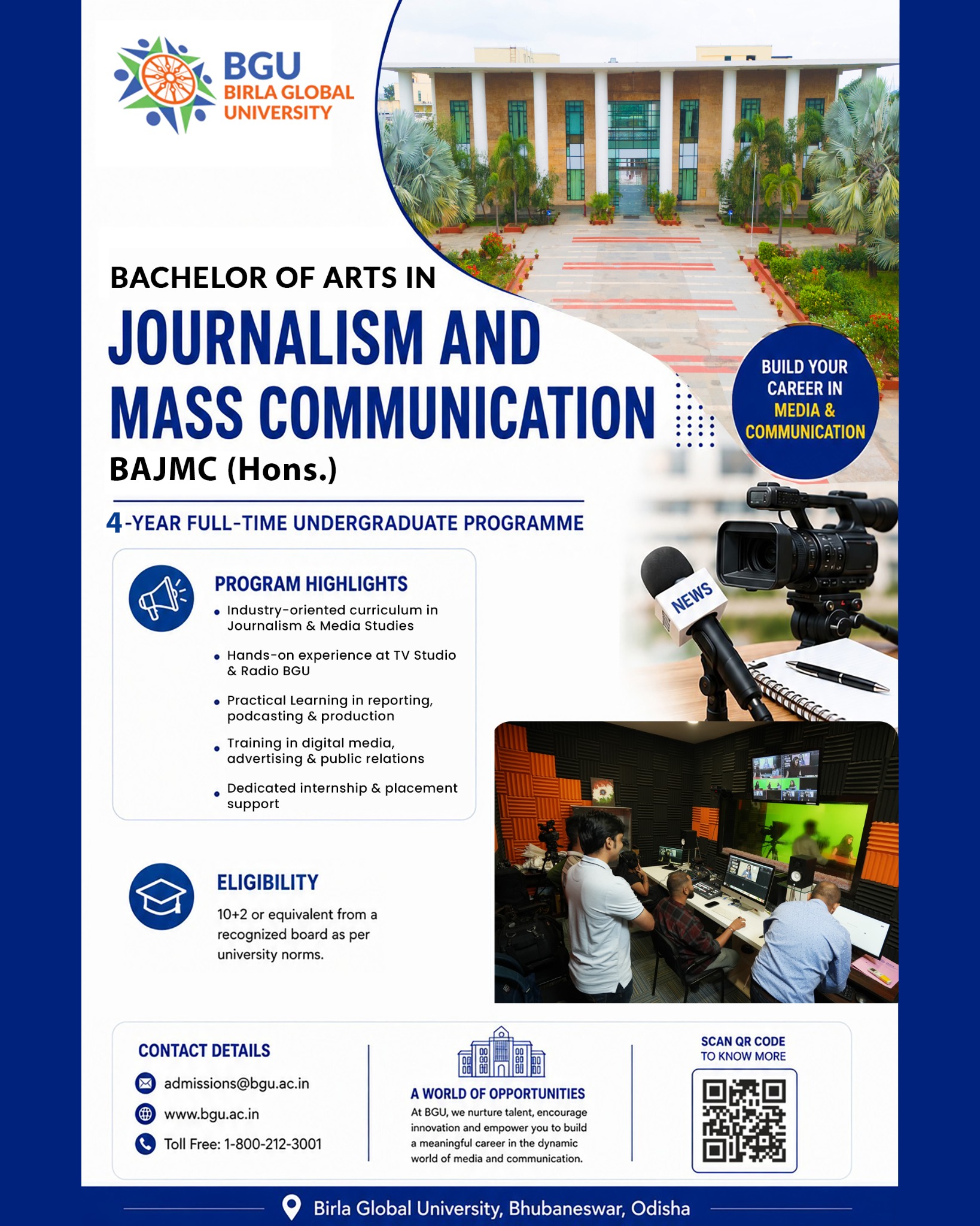 Birla Global University Bhubaneswar Facebook ad
