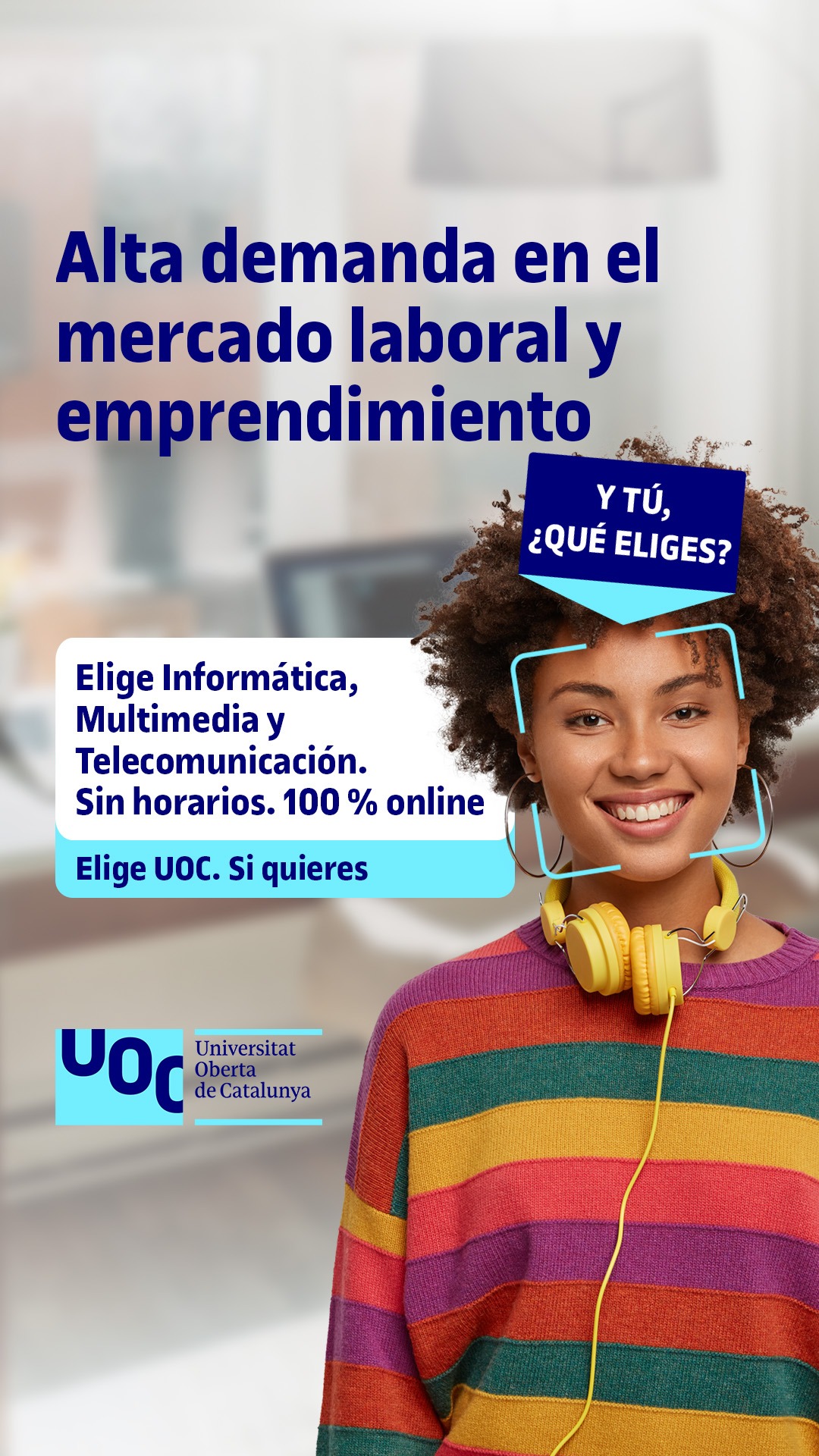 Universitat Oberta de Catalunya (UOC) Facebook ad