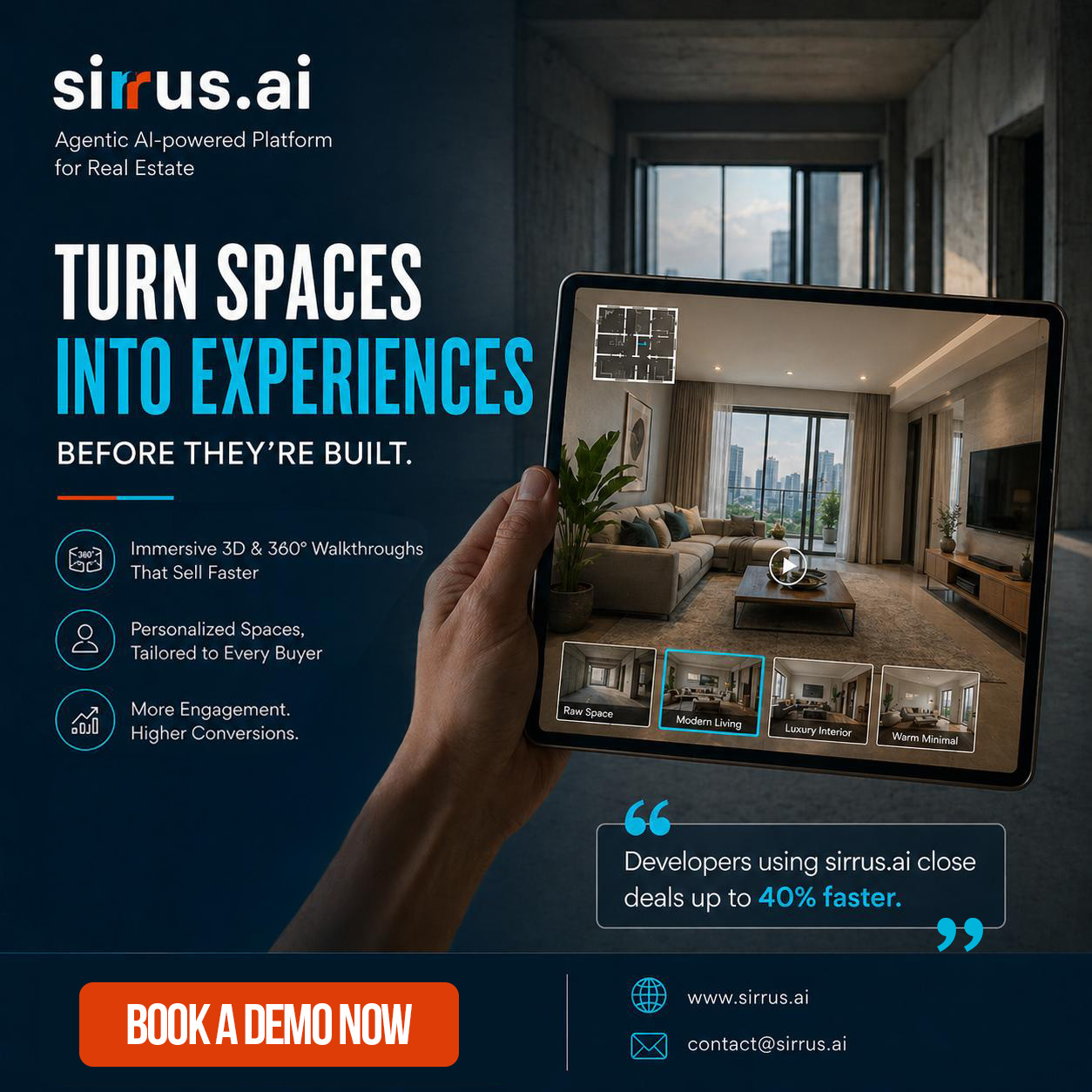 Sirrus.ai Facebook ad