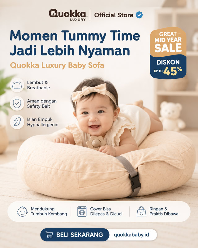Quokka Baby Indonesia Facebook ad: PROMO PUNCAK 10.10 - CHECKOUT DISINI SEKARANG