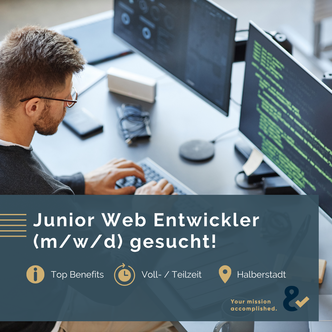 Hein & Kollegen GmbH Facebook ad: Web Dev in Halberstadt gesucht!