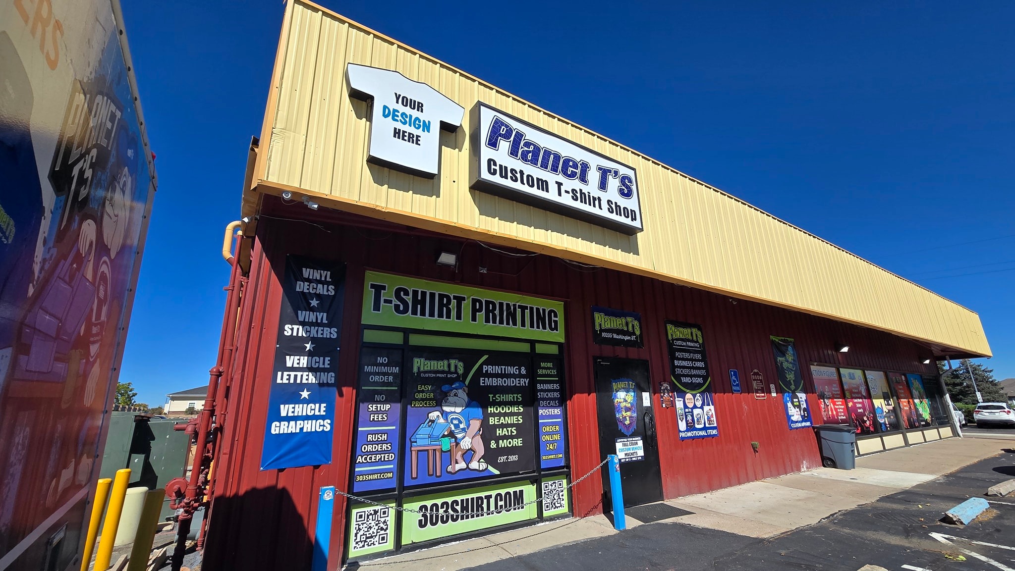 Planet T's Facebook ad