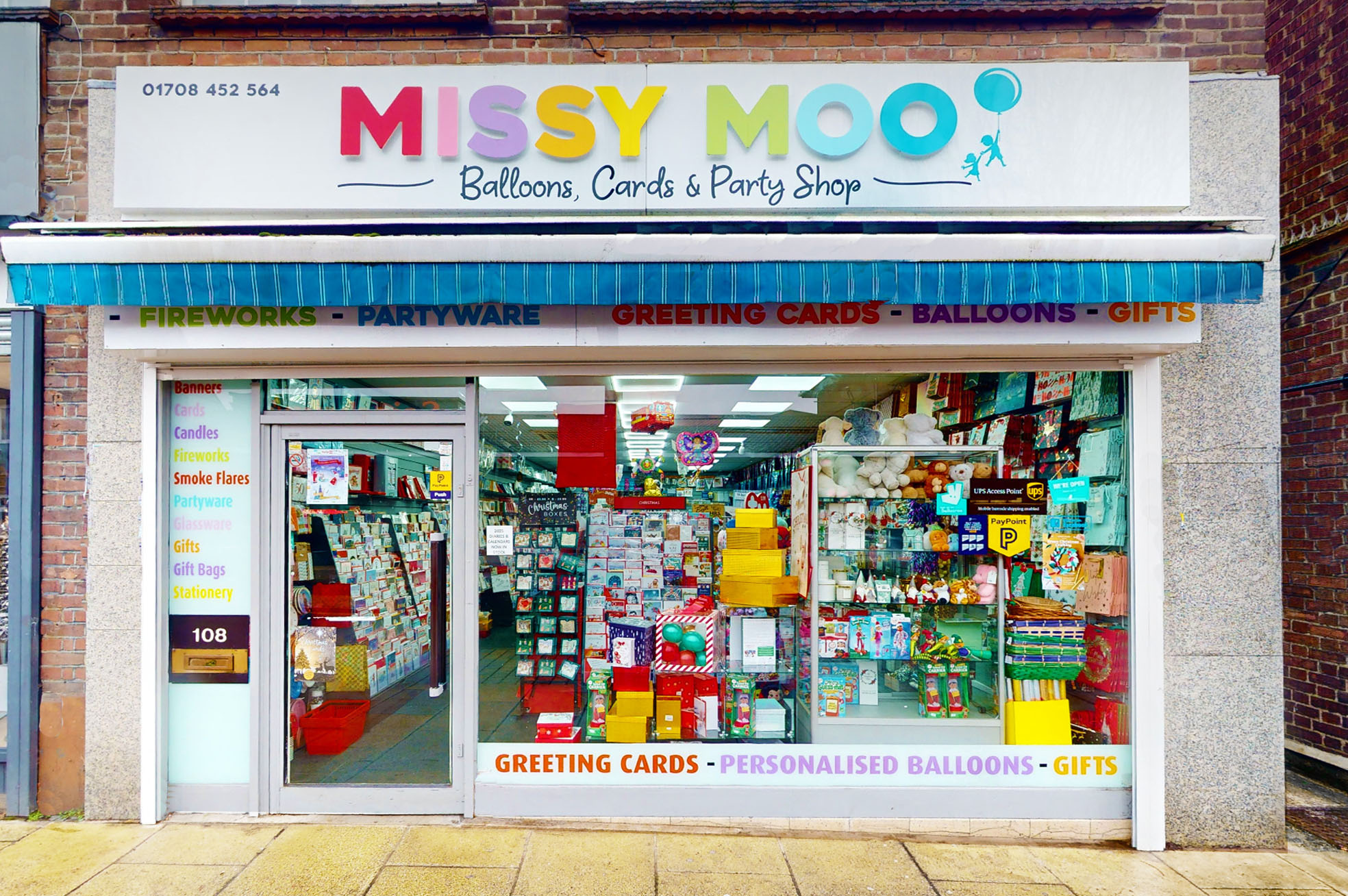 Missy Moo Balloons Facebook ad
