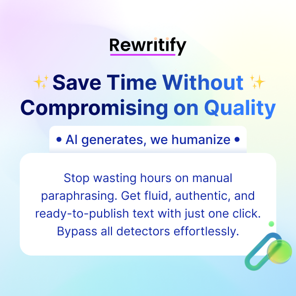 Rewritify Facebook ad