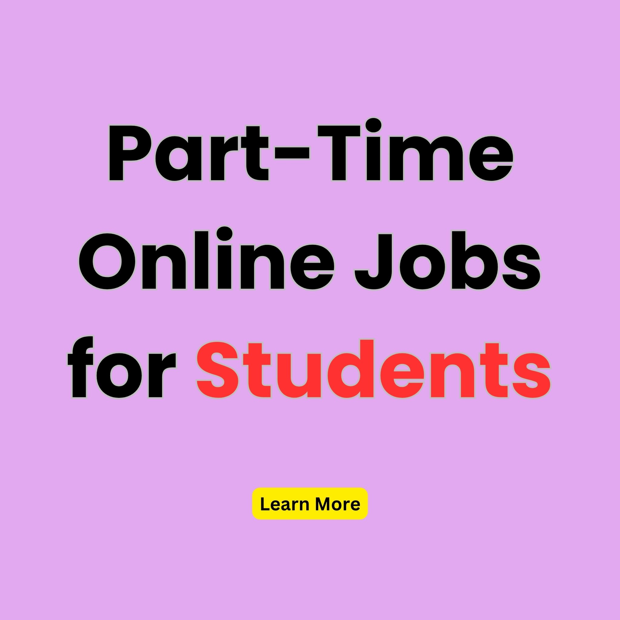 Quiet Deals Facebook ad: Learn more about part-time online jobs for students