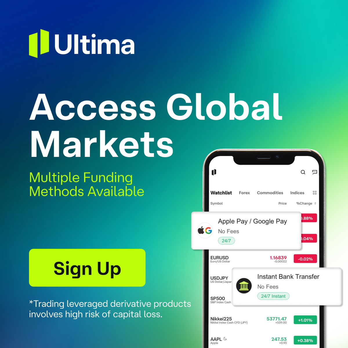 Ultima Indonesia Facebook ad