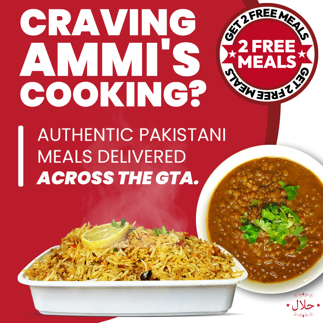 Sadia's Tiffin Service Facebook ad: Sadia’s Pakistani Tiffin menu changes every Wednesday.