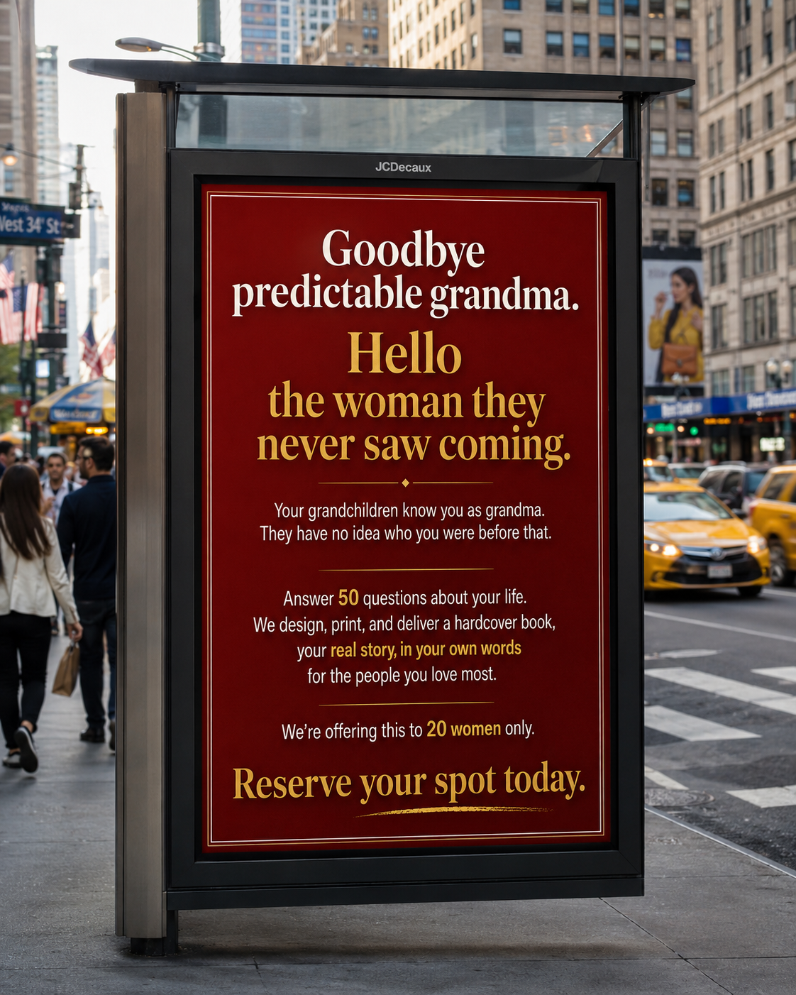 Memowrite Facebook ad