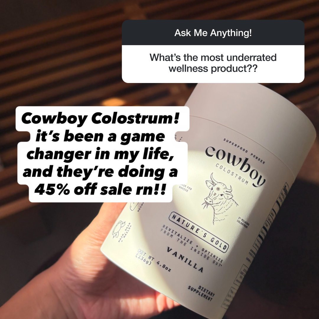 Cowboy Colostrum Facebook ad